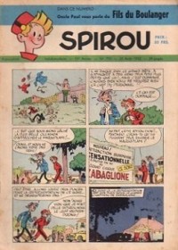 Spirou N 750 du 28 aot 1952