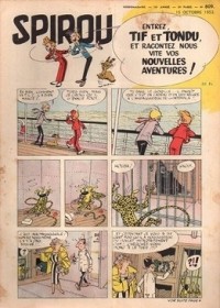 Spirou N° 809 du 15 octobre 1953