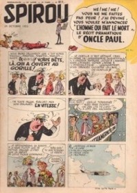 Spirou N° 811 du 29 octobre 1953
