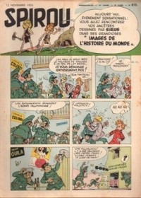 Spirou N° 813 du 12 novembre 1953