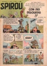 Spirou N 828 du 25 fvrier 1954