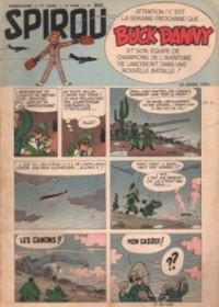 Spirou N 832 du 25 mars 1954