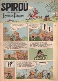 Spirou N 835 du 15 avril 1954