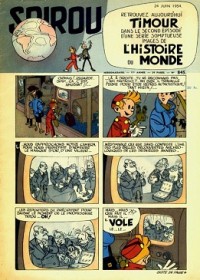 Spirou N 845 du 24 juin 1954