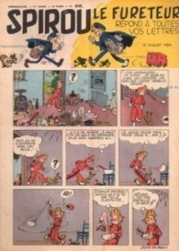 Spirou N 848 du 15 juillet 1954