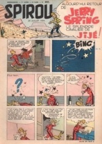 Spirou N 850 du 29 juillet 1954