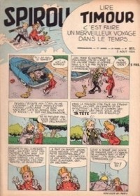 Spirou N 851 du 5 aot 1954