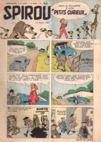 Spirou N 852 du 12 aot 1954