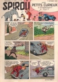 Spirou N 860 du 7 octobre 1954