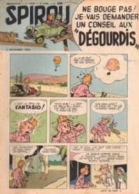 Spirou N 868 du 2 dcembre 1954