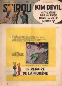 Spirou N 870 du 16 dcembre 1954