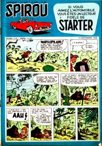 Spirou N 961 du 13 septembre 1956