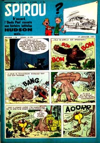 Spirou N° 979 du 17 janvier 1957